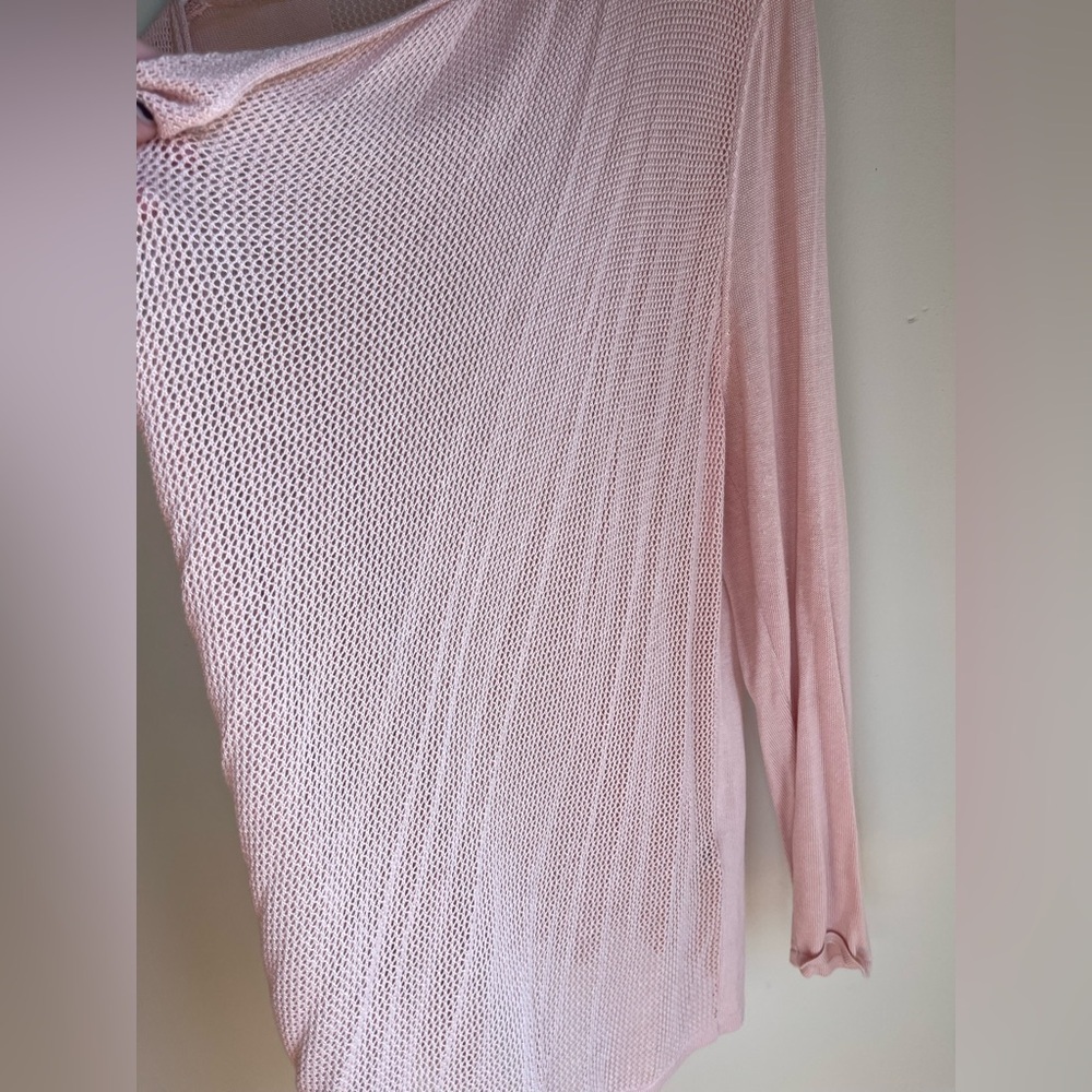 A. Moon Peach Rayon Cardigan Size XL - Picture 4 of 6